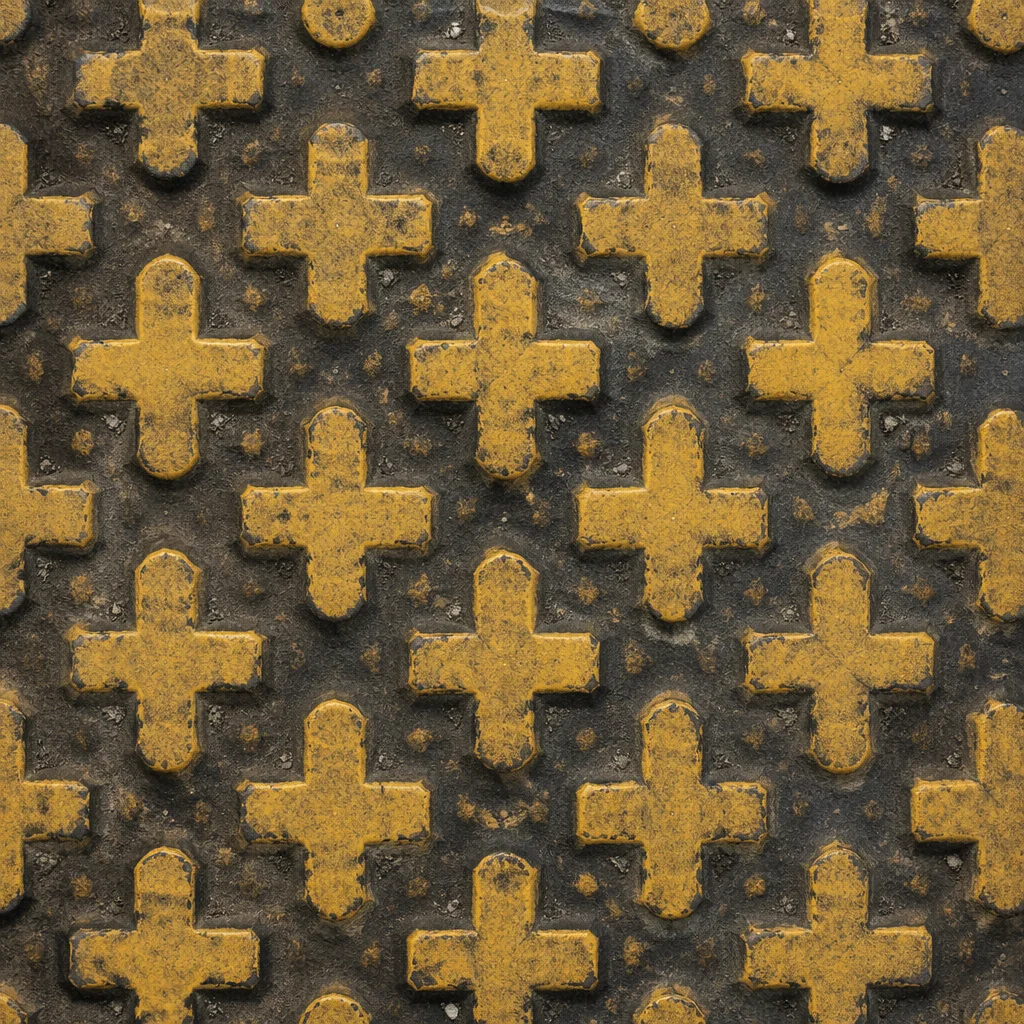Rugged Cross Tread Texture Background