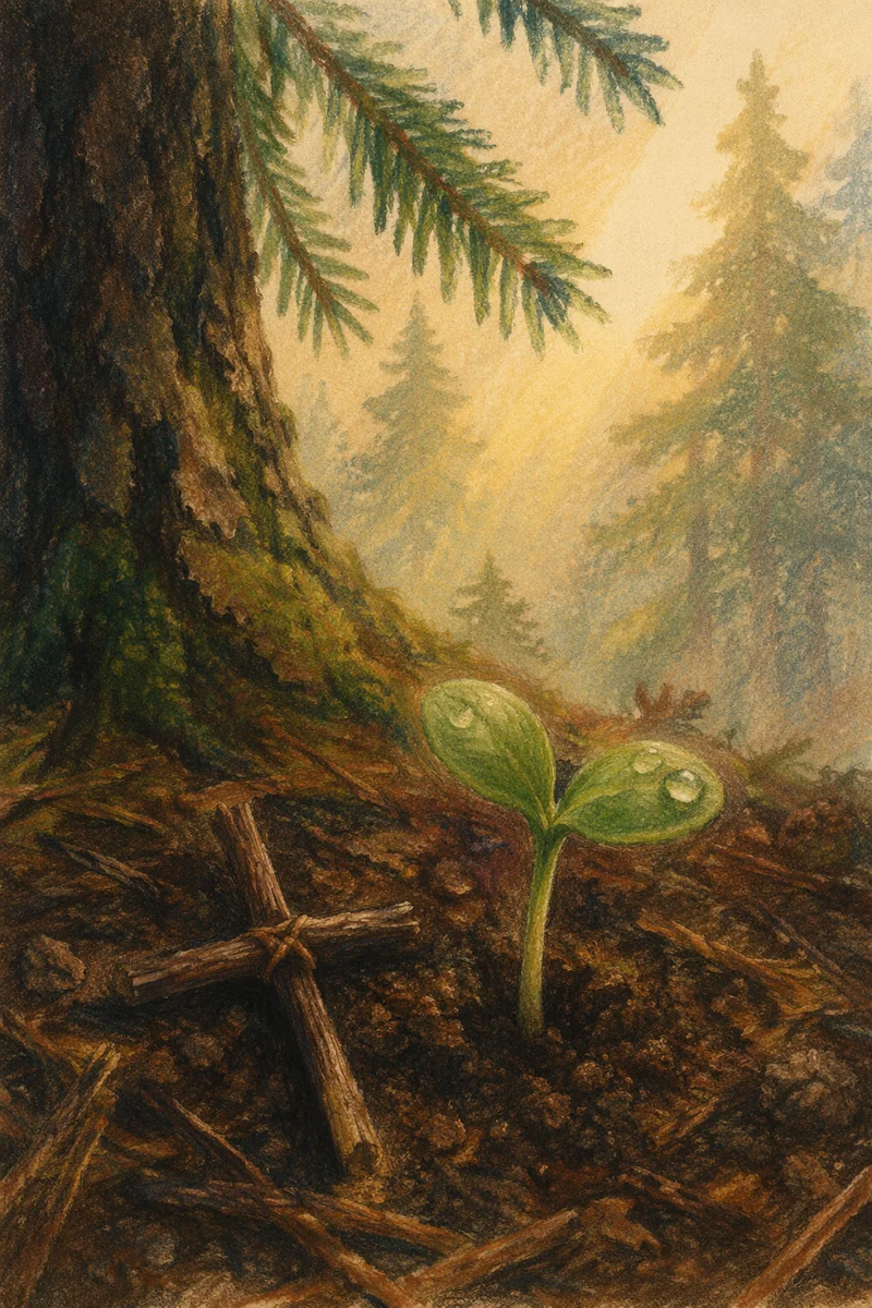 Evergreen Sprout of Resurrection Hope