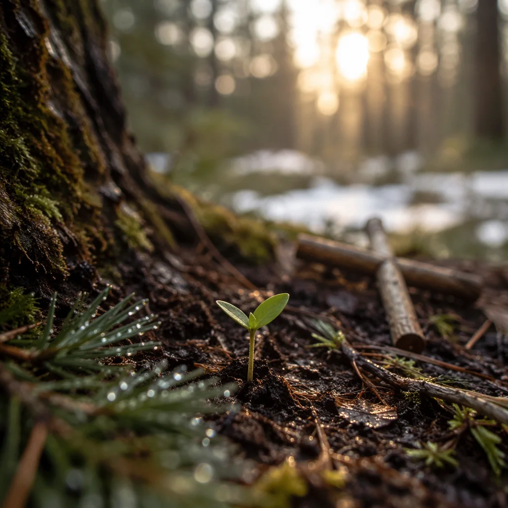 Evergreen Seedling of New Life