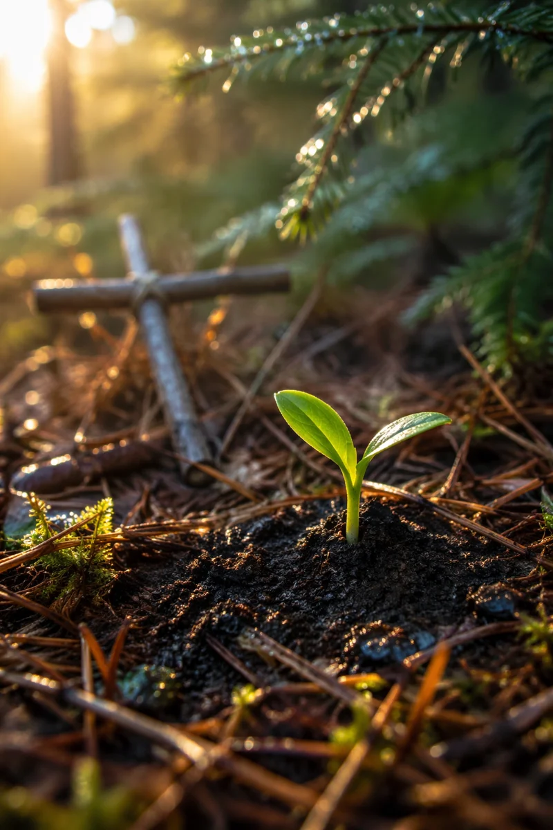 Evergreen Seedling of Hope and Renewal