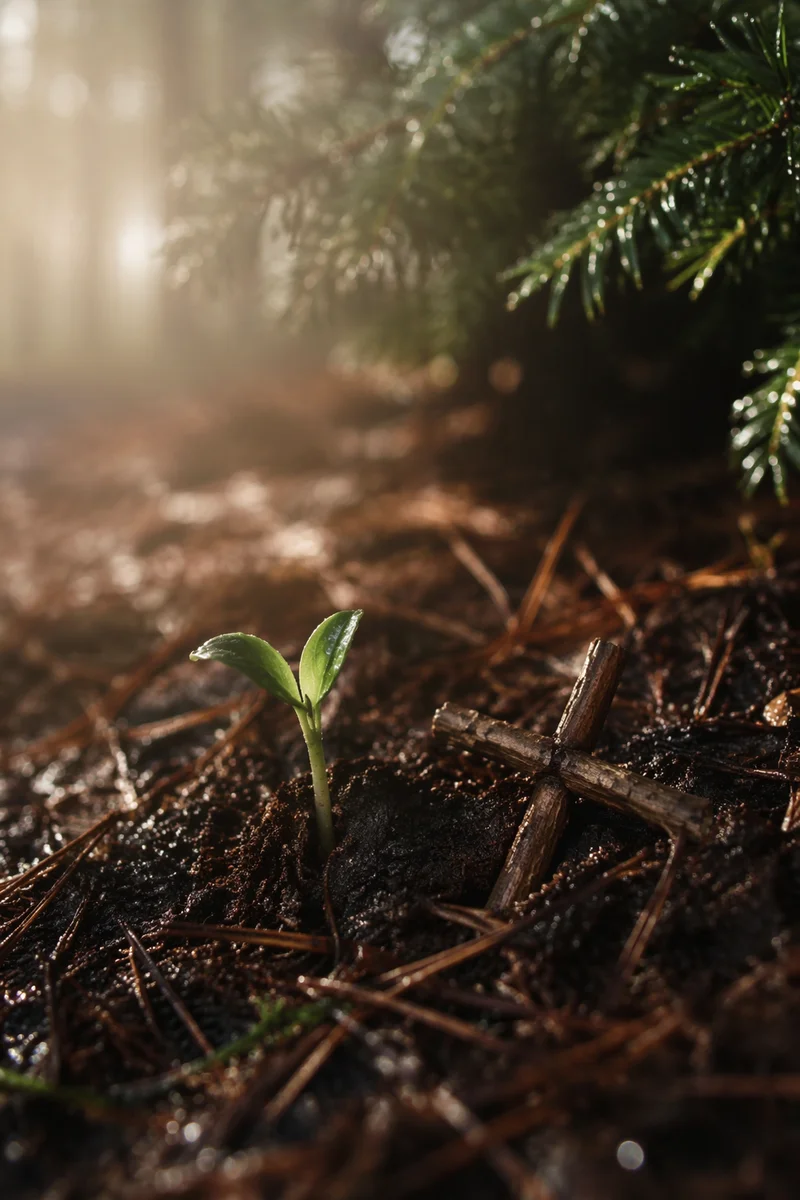 Evergreen Sprout of Resurrection Hope