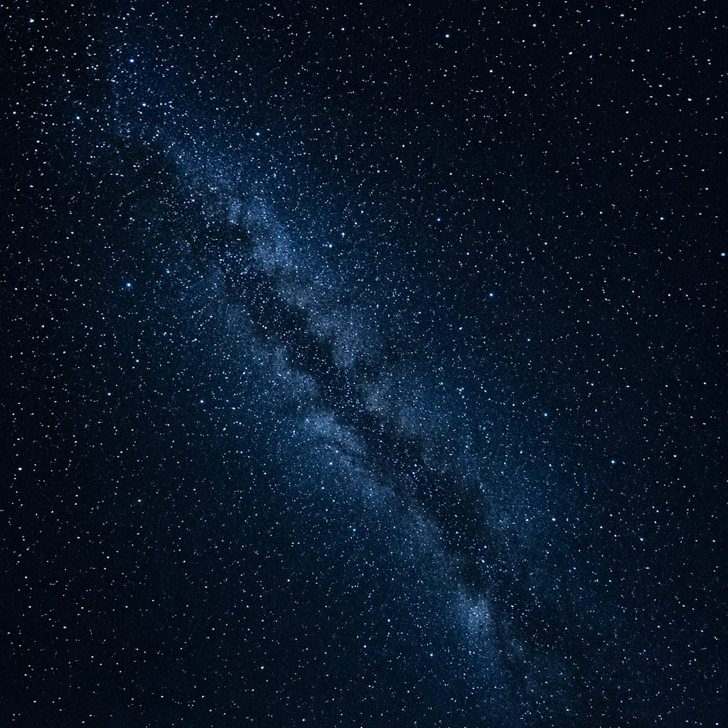 Starry Milky Way Night Sky Background