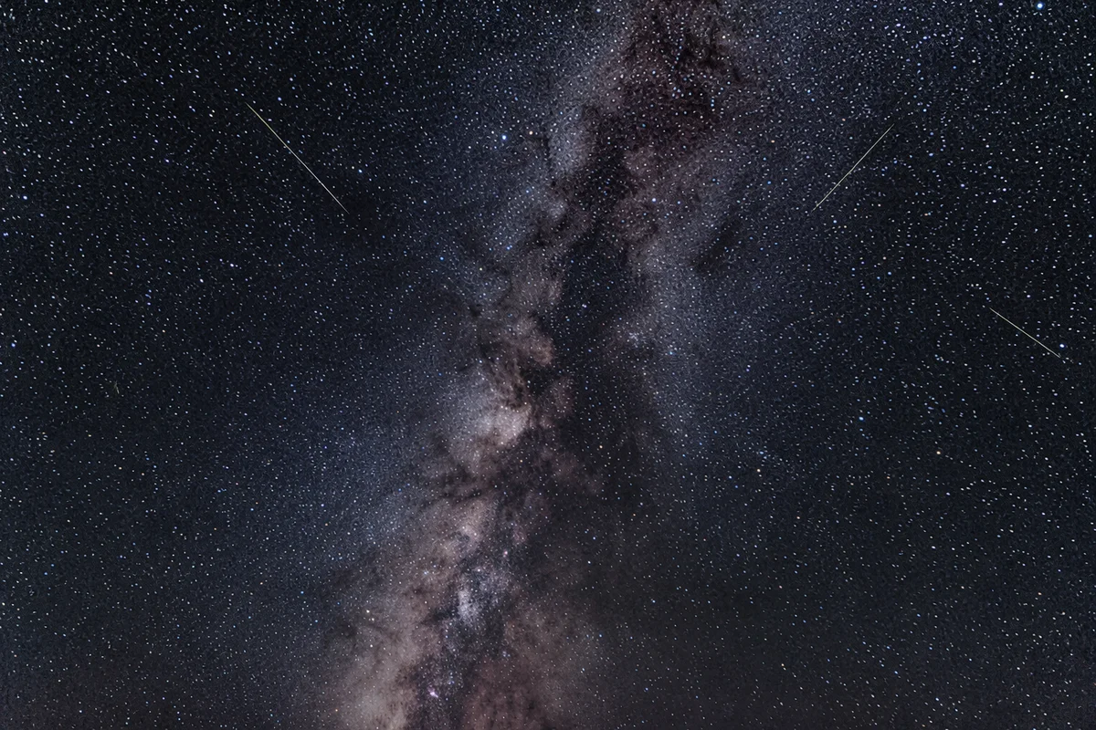 Milky Way Starfield Under Quiet Night