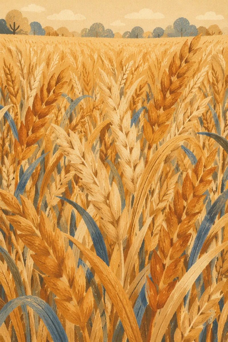 Golden Wheat Field at Harvest