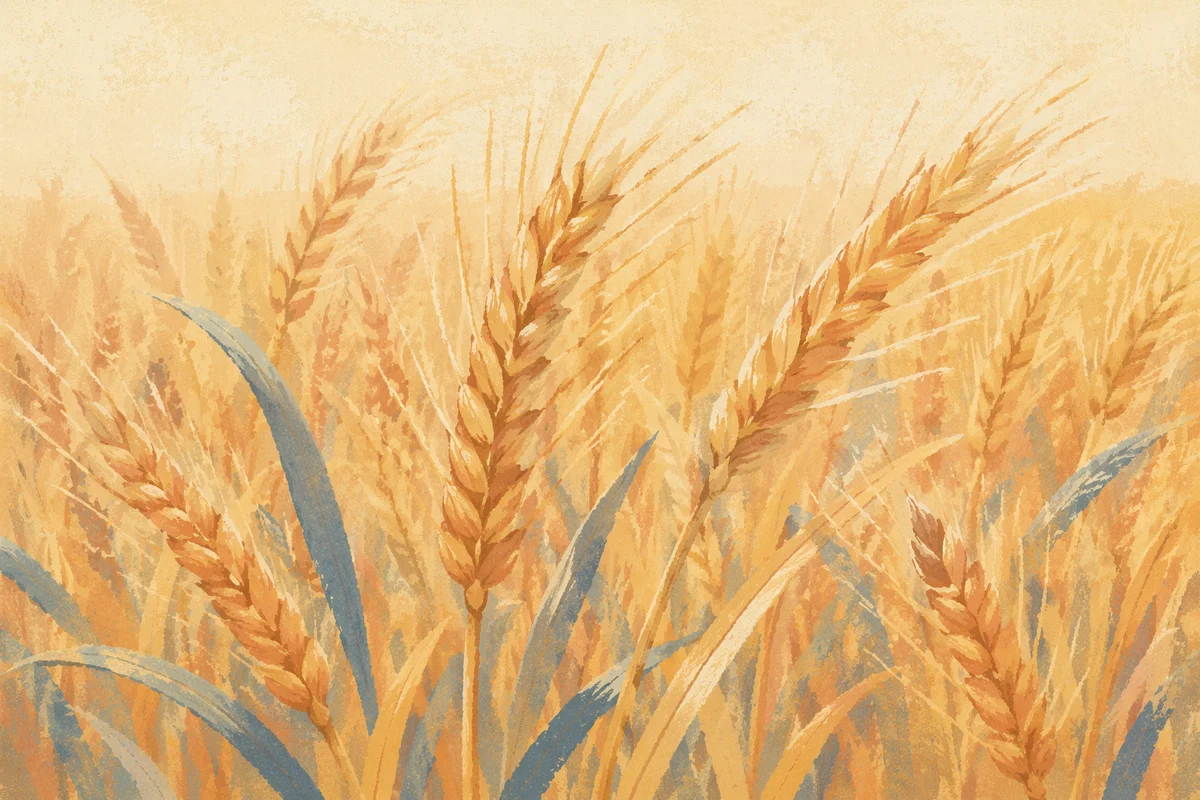 Golden Wheat Field at Peak Harvest
