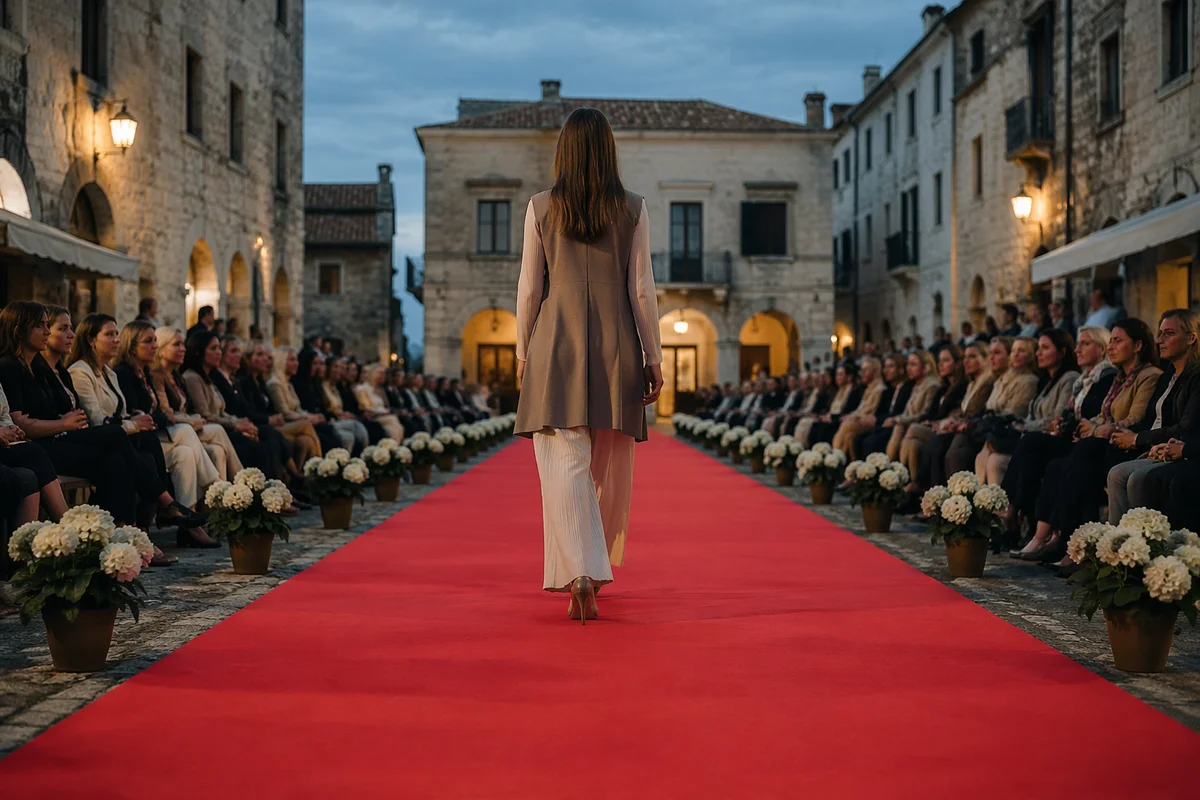 Red Carpet Street Style Fashion Walk