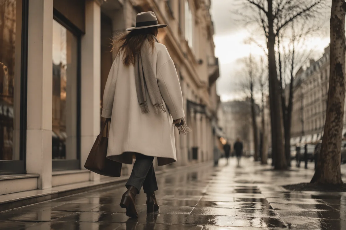 Editorial Winter Street Style Outfit
