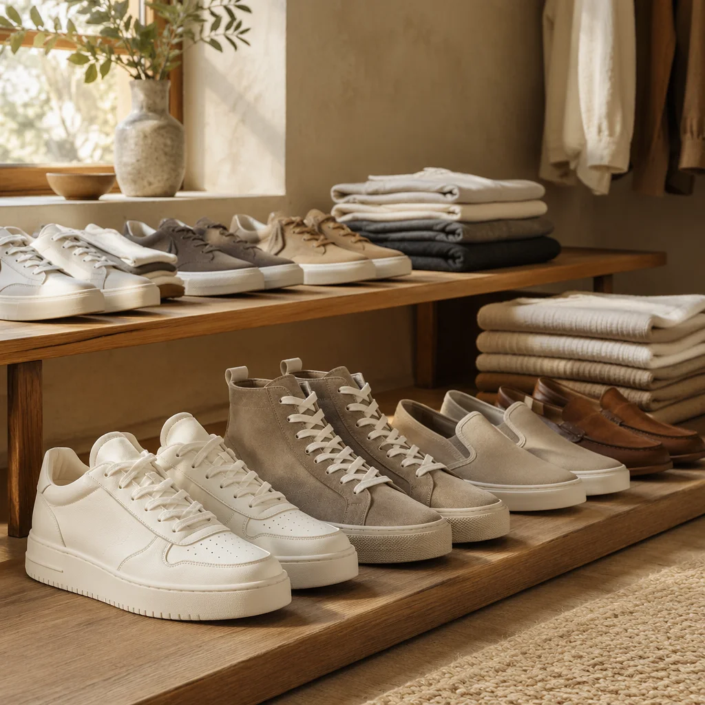Refined Neutral Sneaker and Footwear Collection