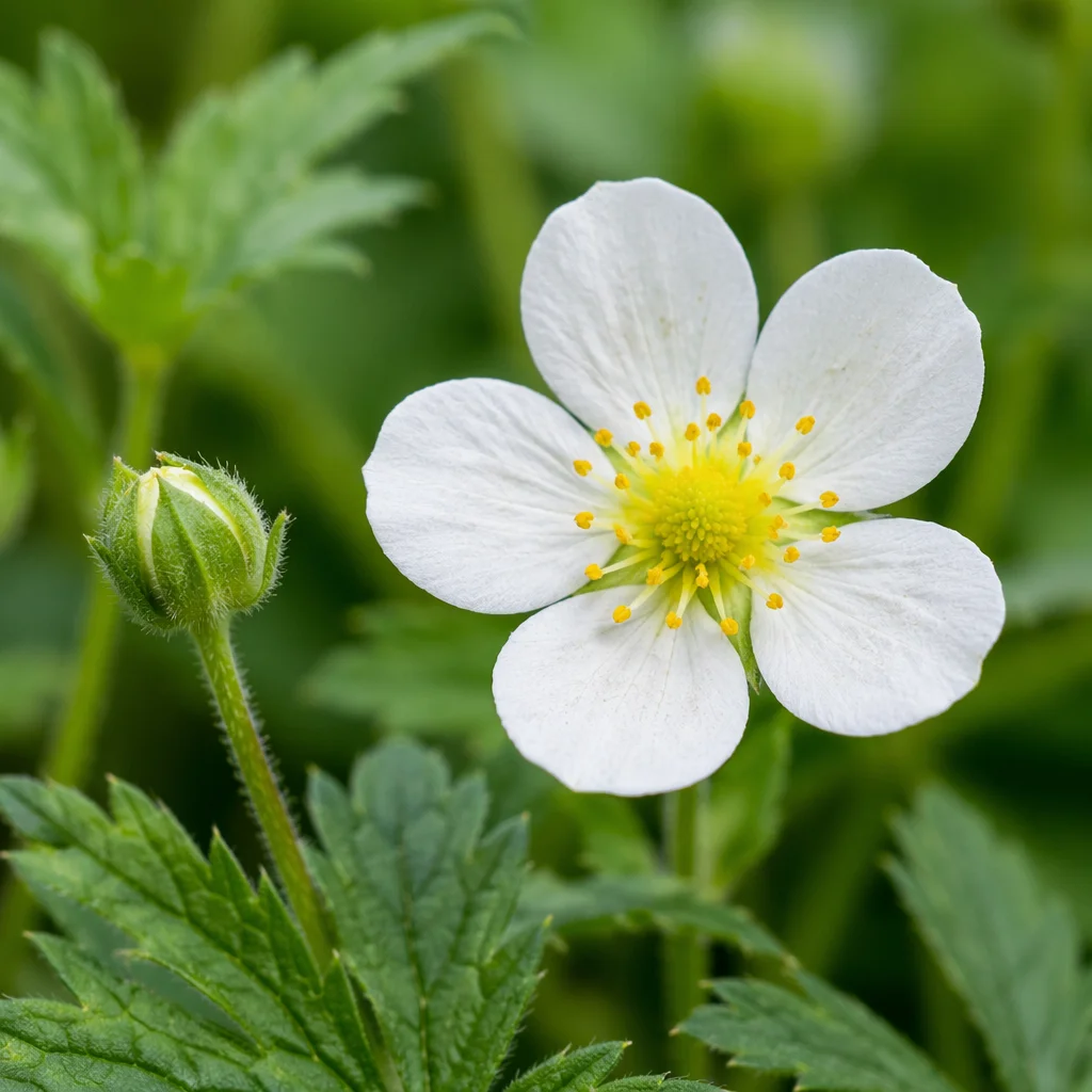 Fresh Spring Wildflower Garden Bloom
