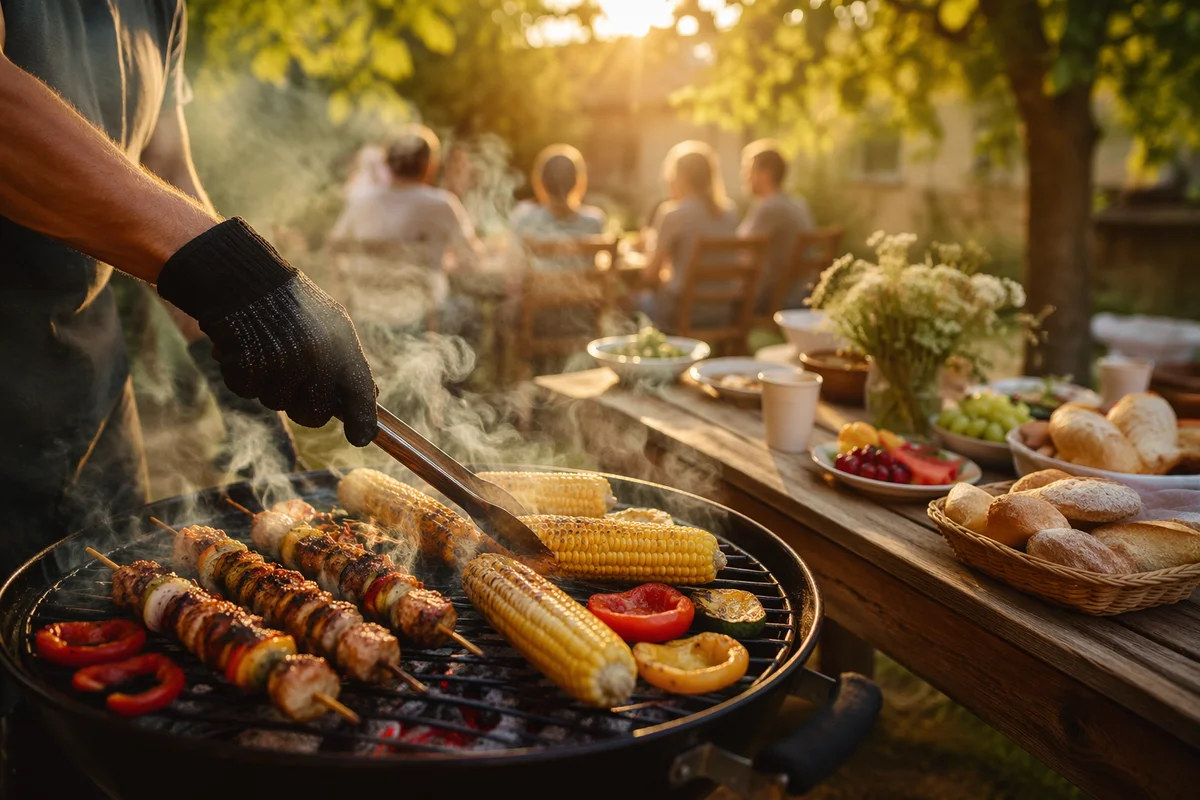 Summer Backyard Barbecue Fellowship Cookout