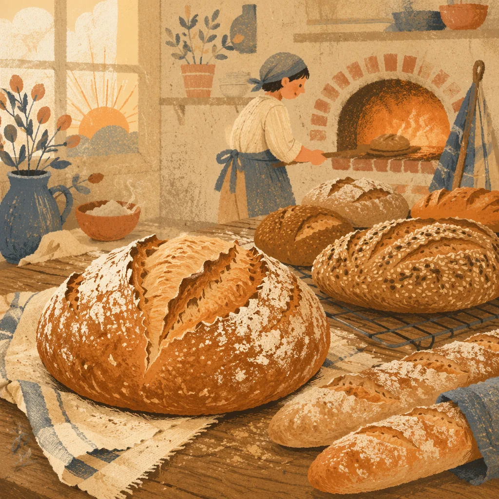 Fresh Artisan Bread at Sunrise Bakery