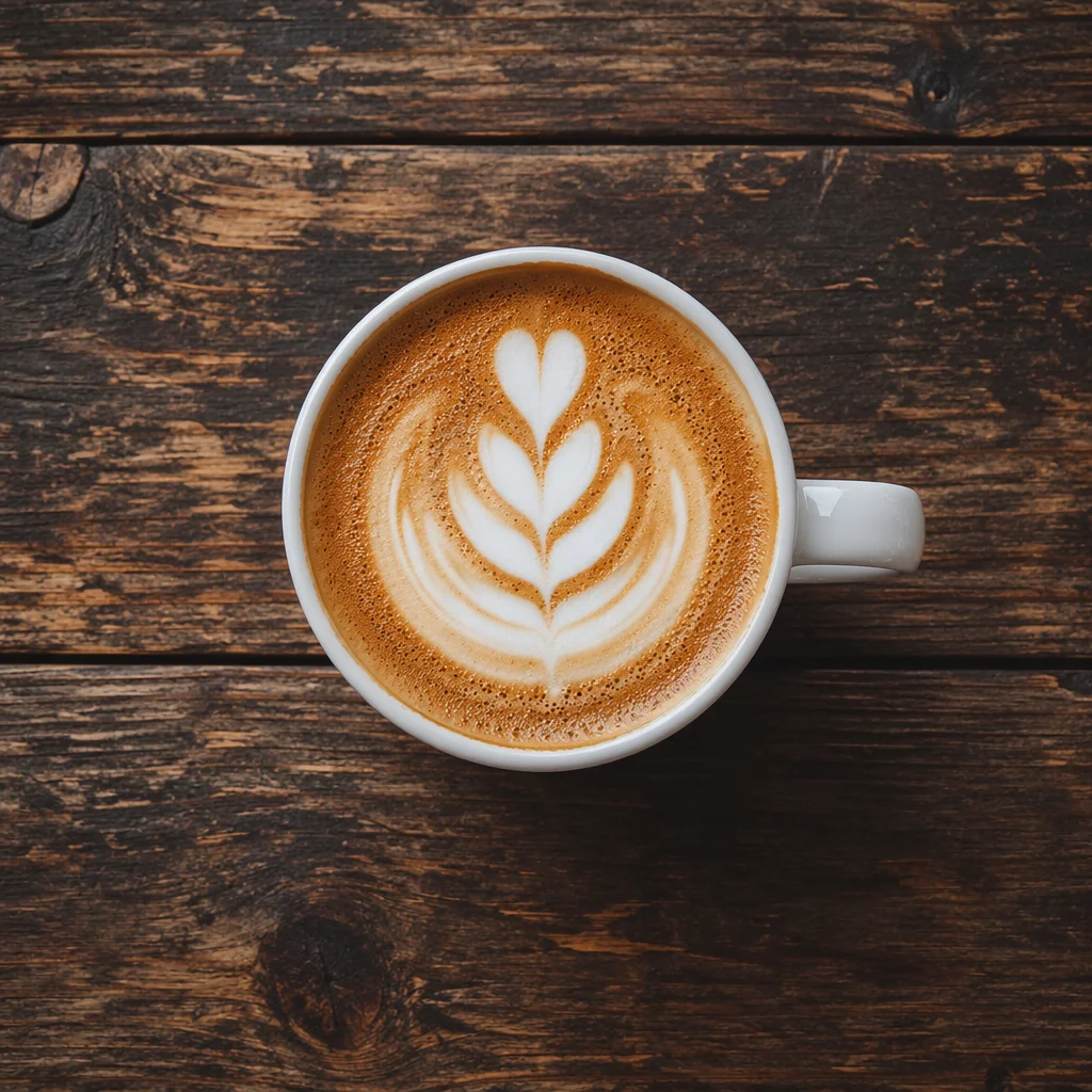 Cozy Morning Cappuccino with Latte Art