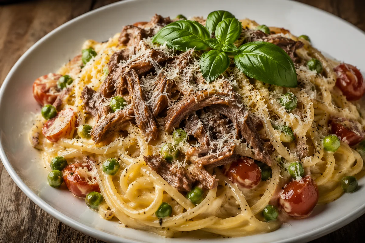 Rustic Italian Pasta with Tomato Basil