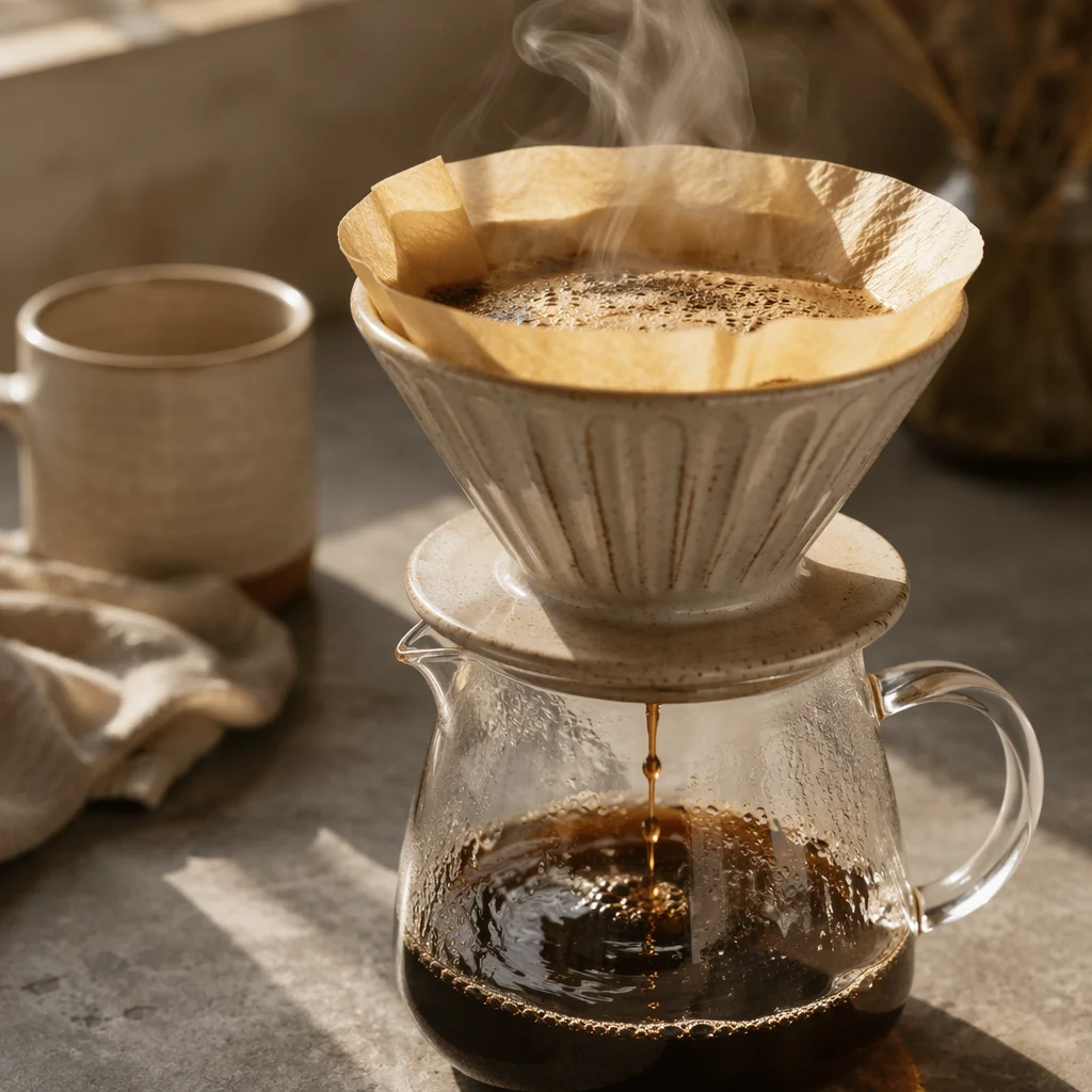 Morning Pour Over Coffee Ritual