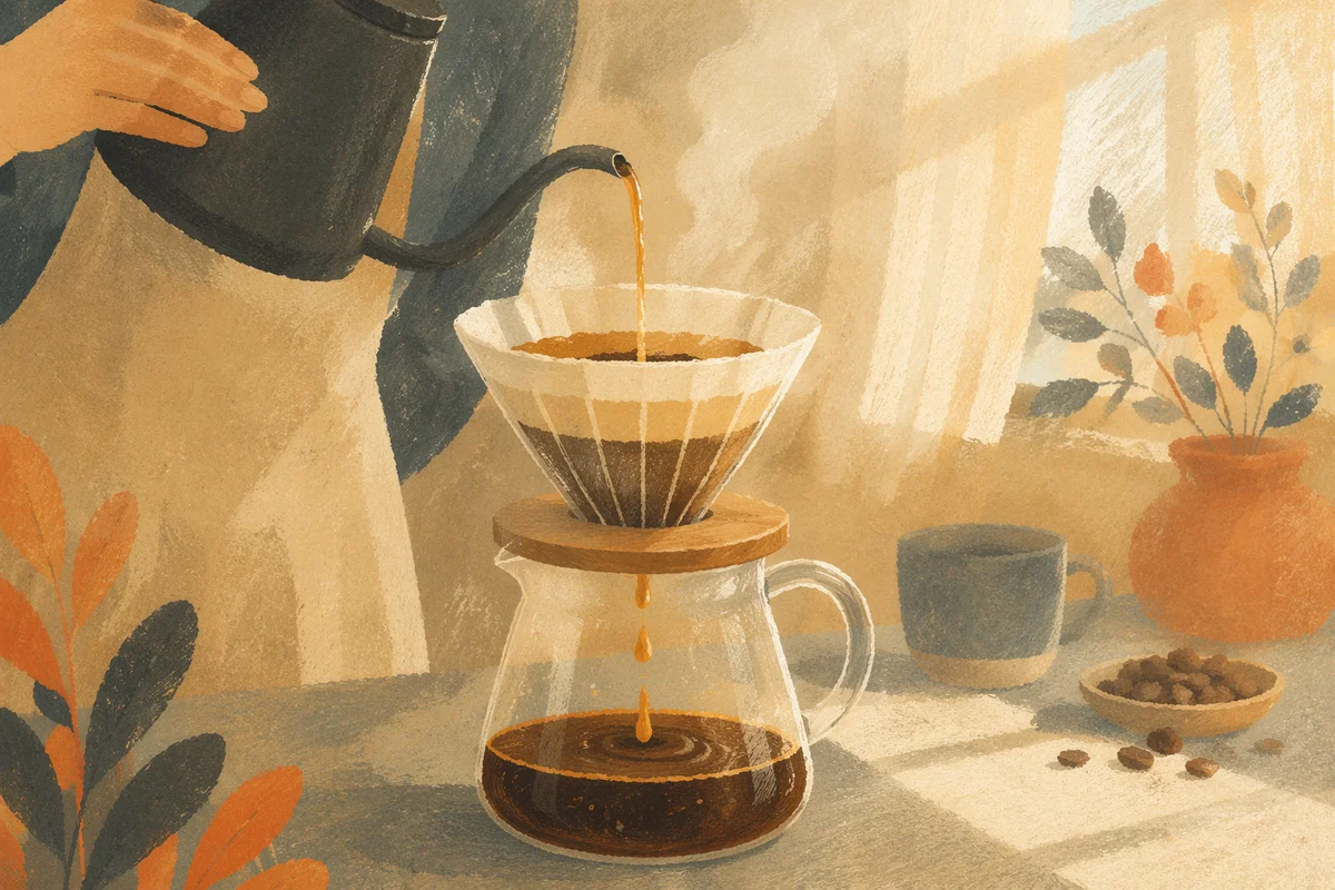 Cozy Pour Over Coffee Morning Ritual