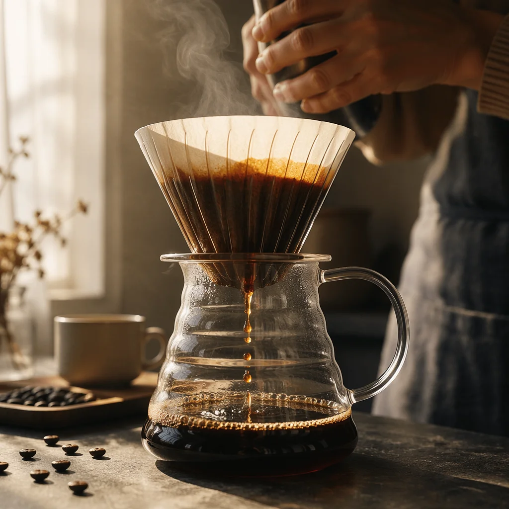 Cozy Pour Over Coffee Morning Ritual