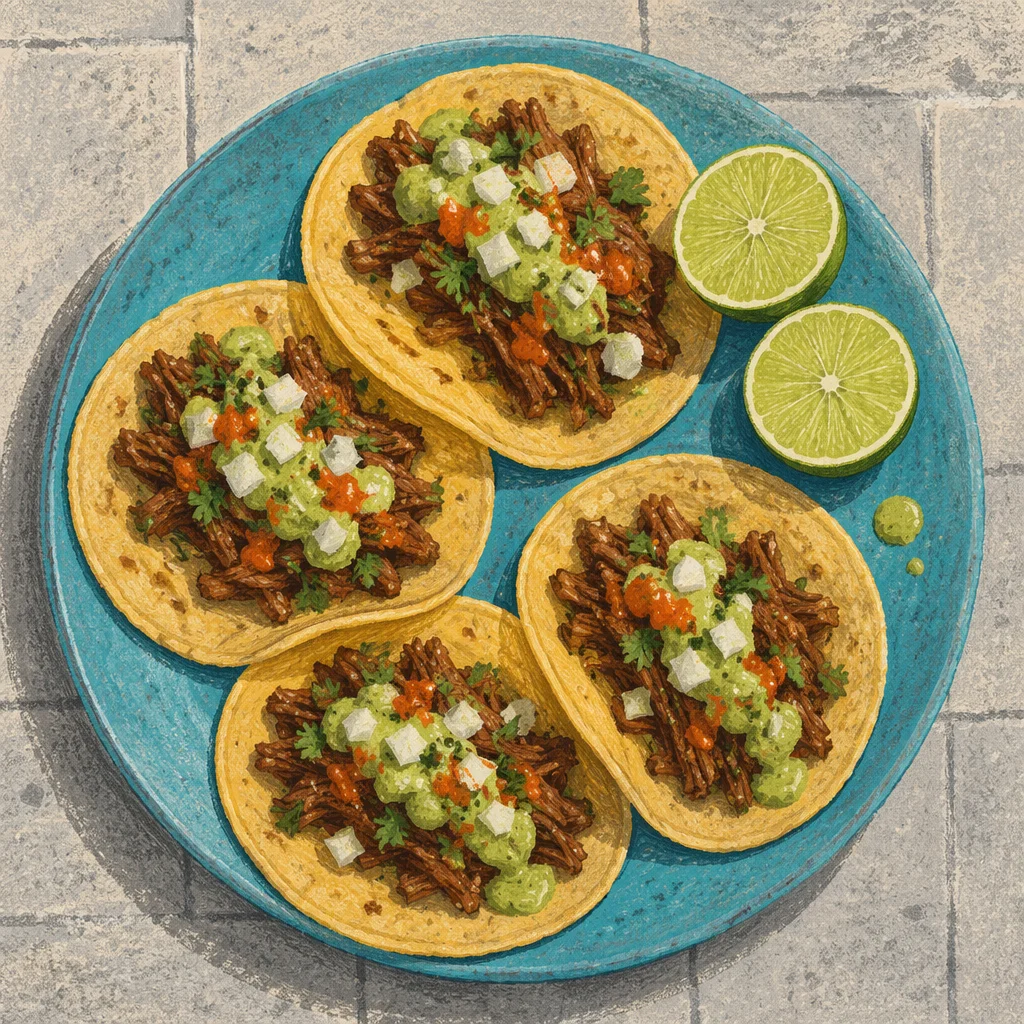 Street Tacos with Lime and Cilantro