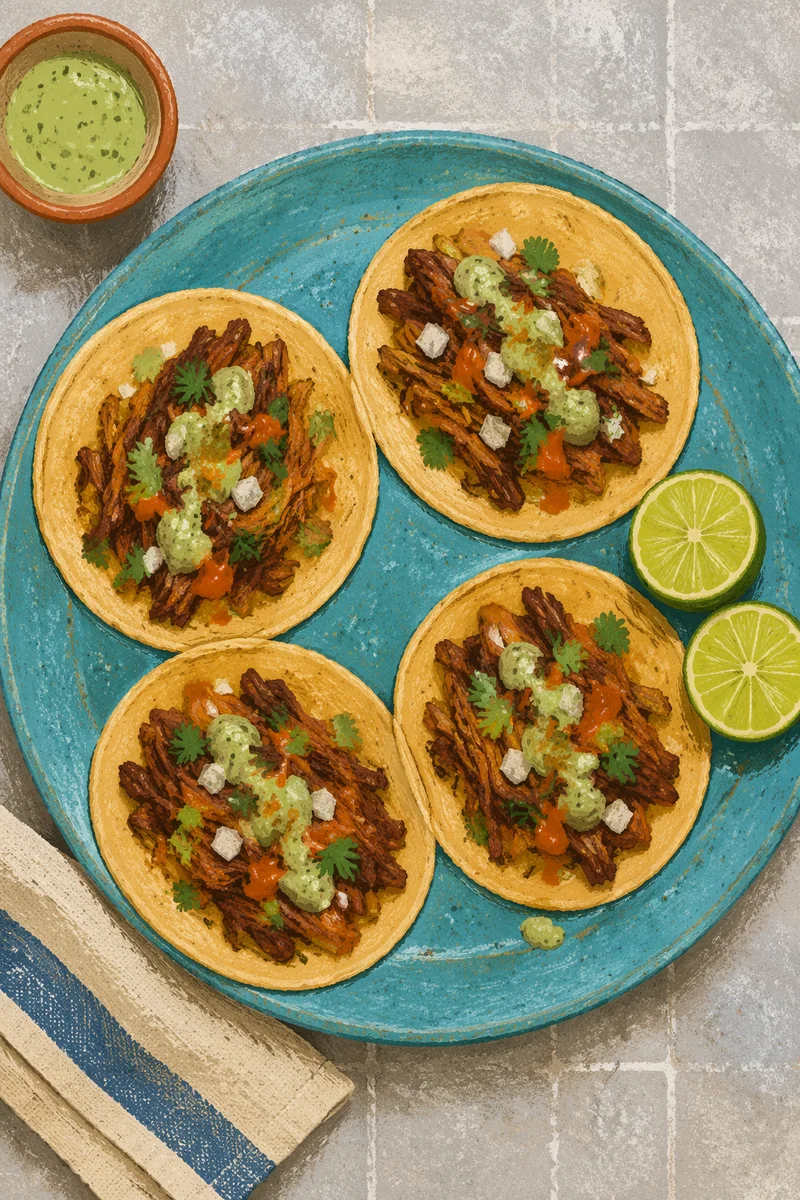 Street Tacos with Lime and Cilantro
