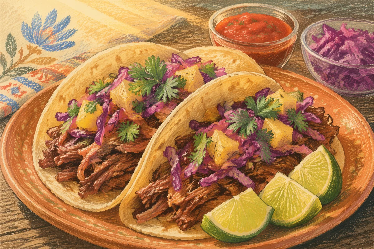 Fresh Tacos With Lime and Cilantro