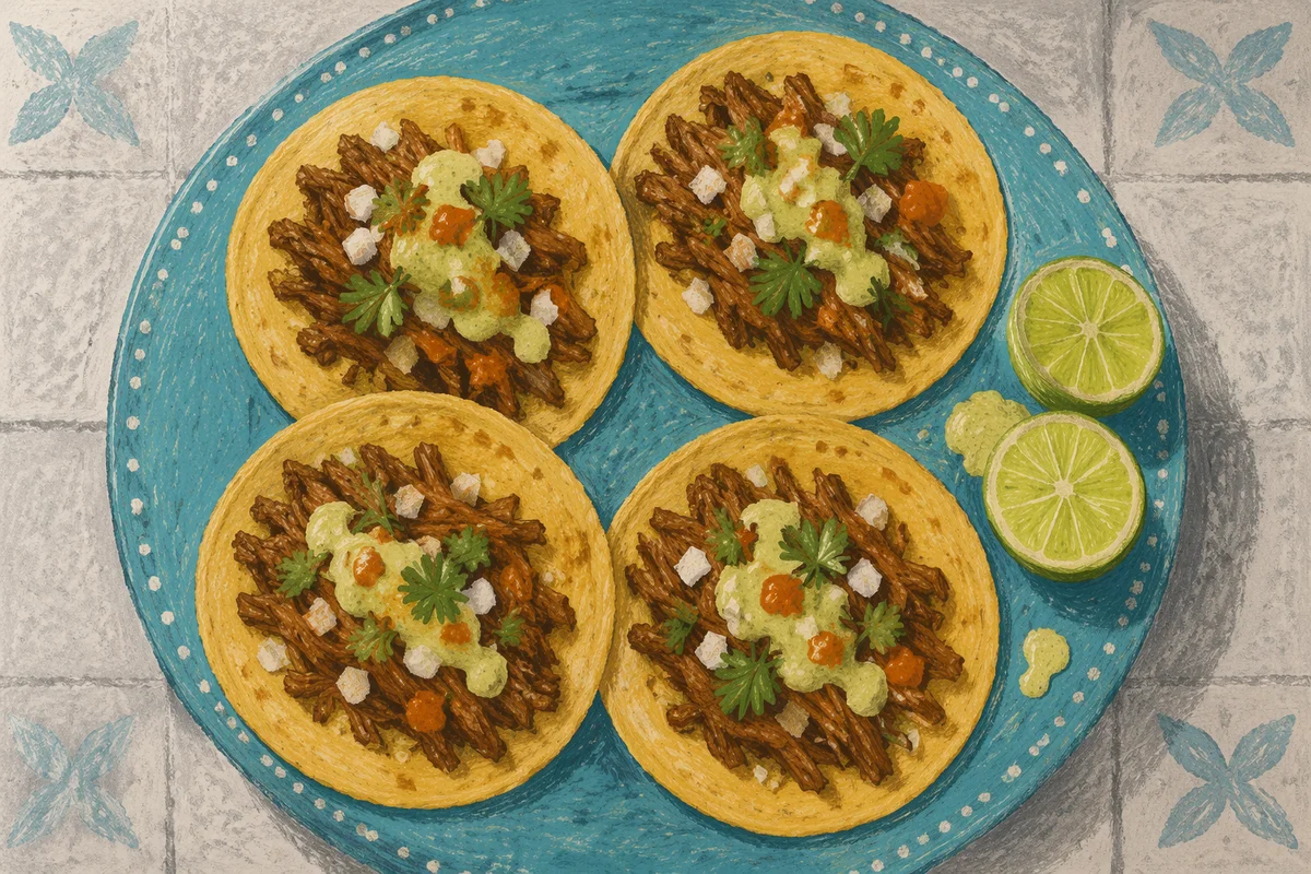Street Tacos with Lime and Cilantro