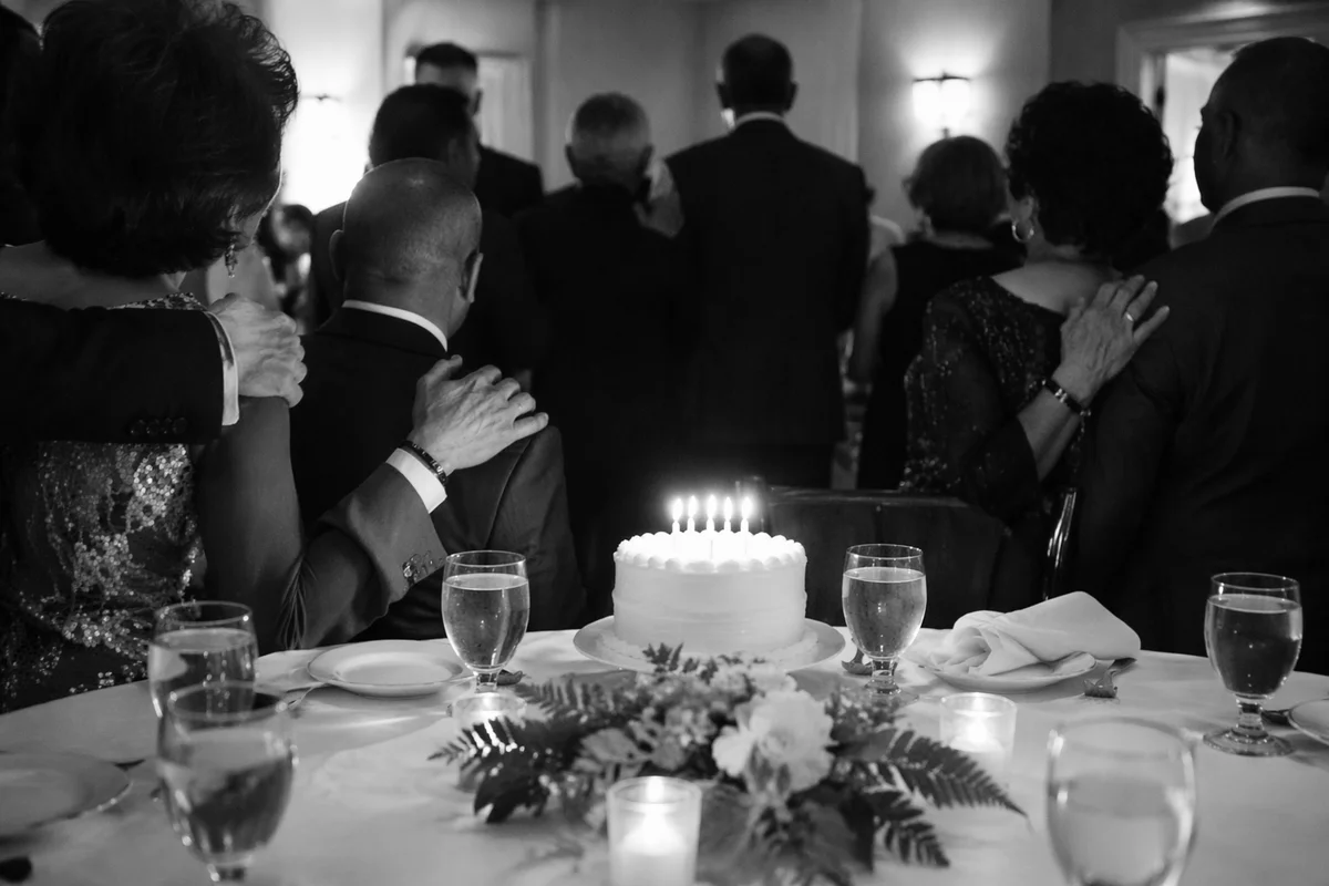 Elegant Candlelit Birthday Fellowship Dinner