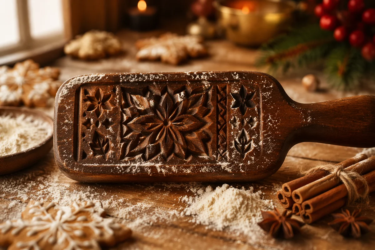Cozy Gingerbread Mold for Christmas Baking