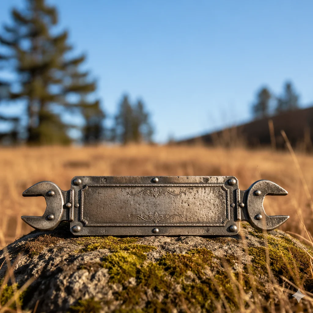 Rustic Fathers Day Tool Gift Plaque