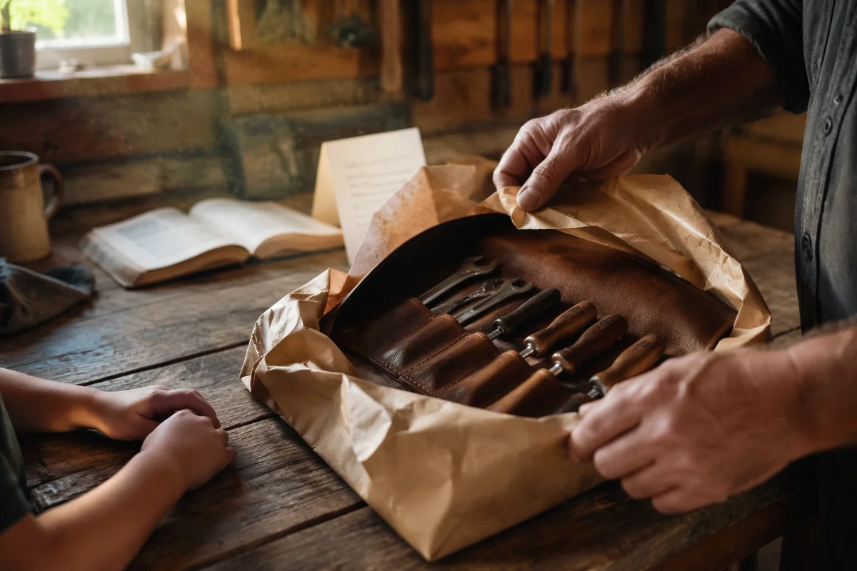 Father’s Day Tools Gift in Workshop
