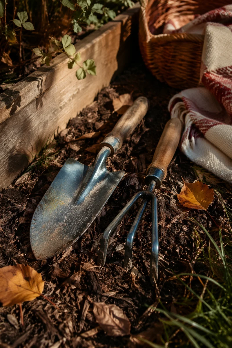 Labor Day Garden Picnic in Early Autumn