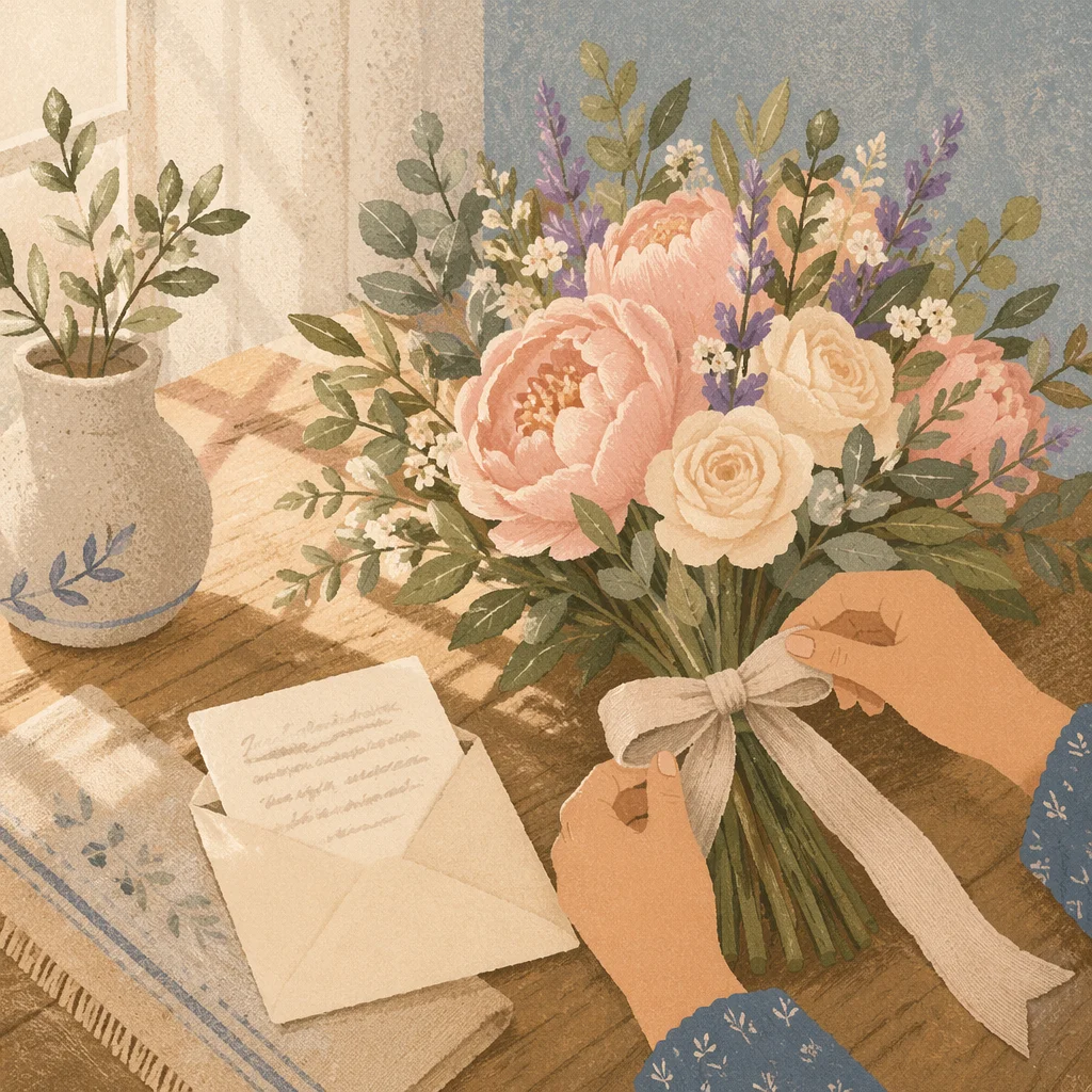 Mother’s Day Bouquet and Gift Card