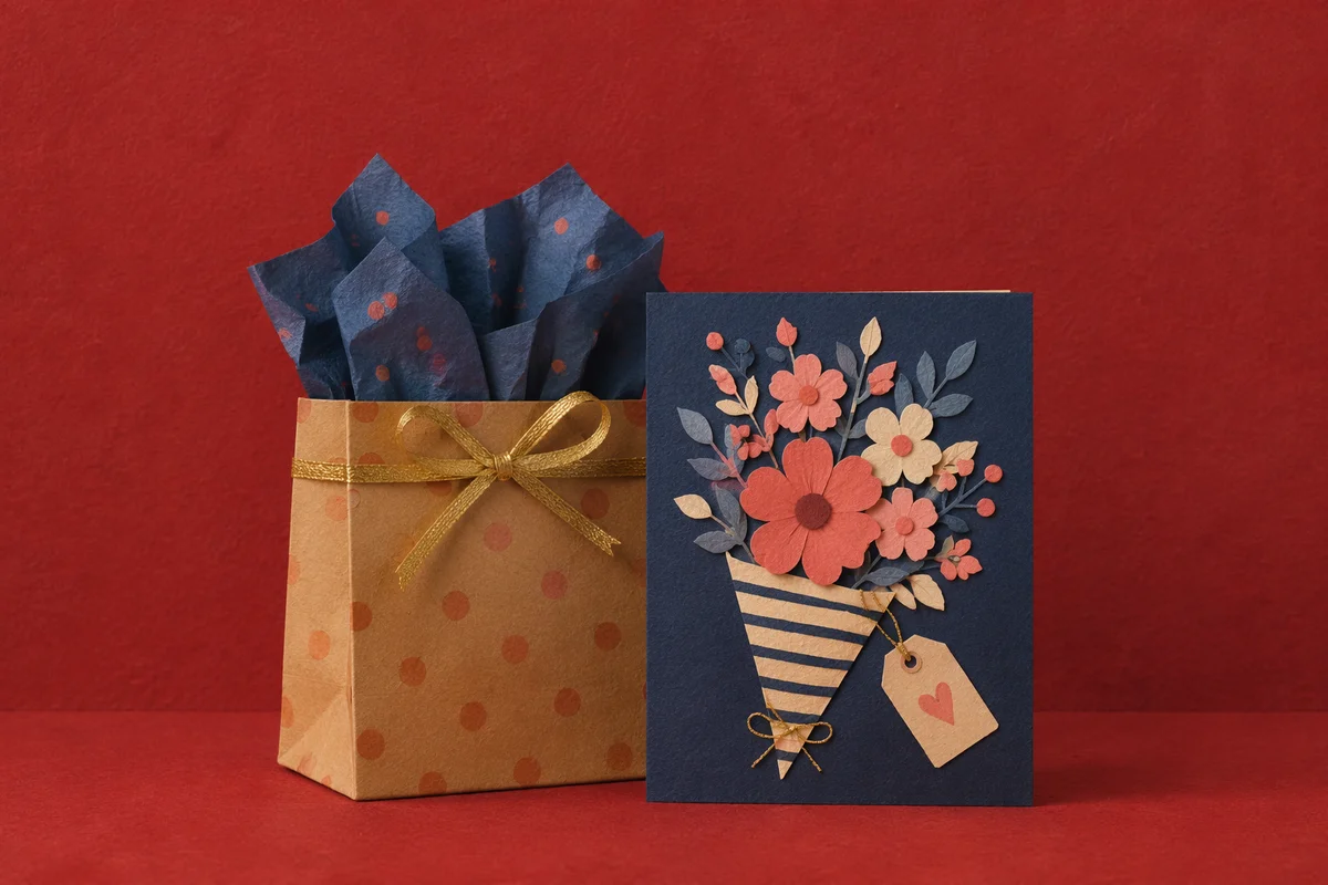 Mother’s Day Bouquet Gift Card Still Life