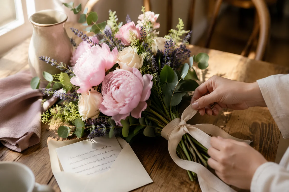 Mother’s Day Bouquet and Gift Card