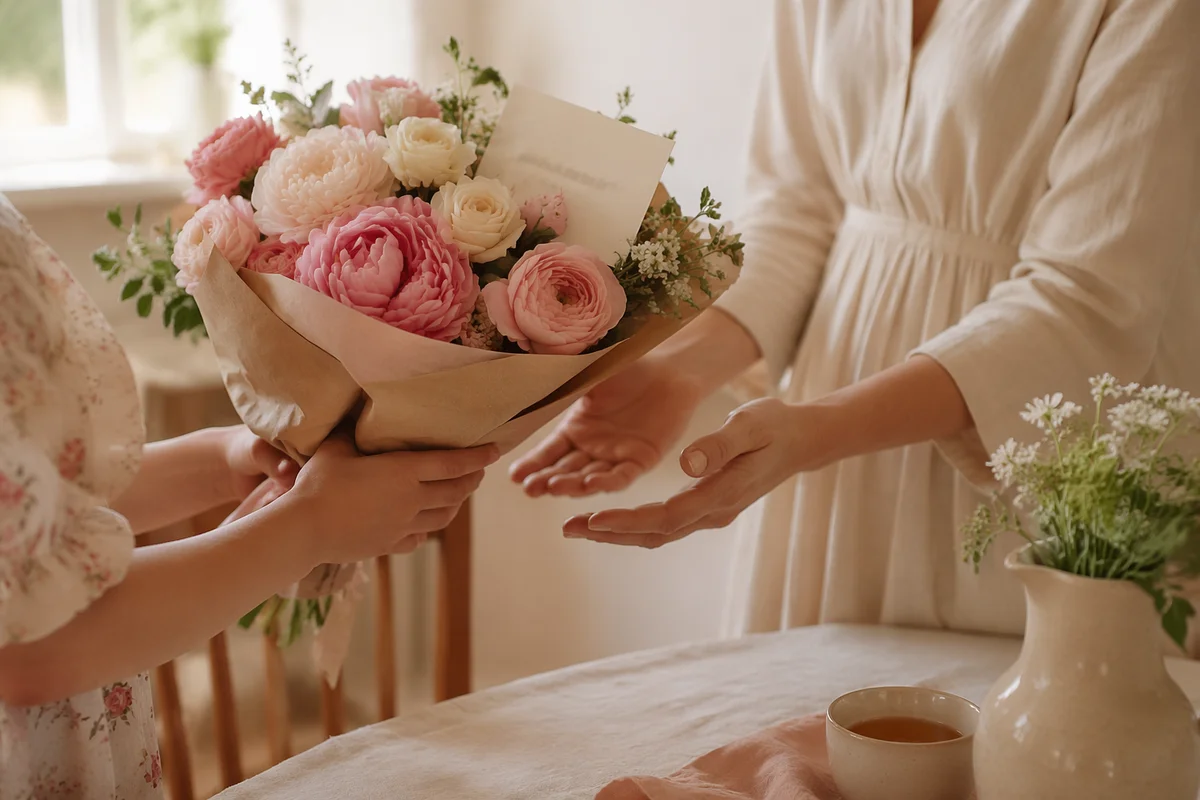 Mother’s Day Bouquet and Gift Card