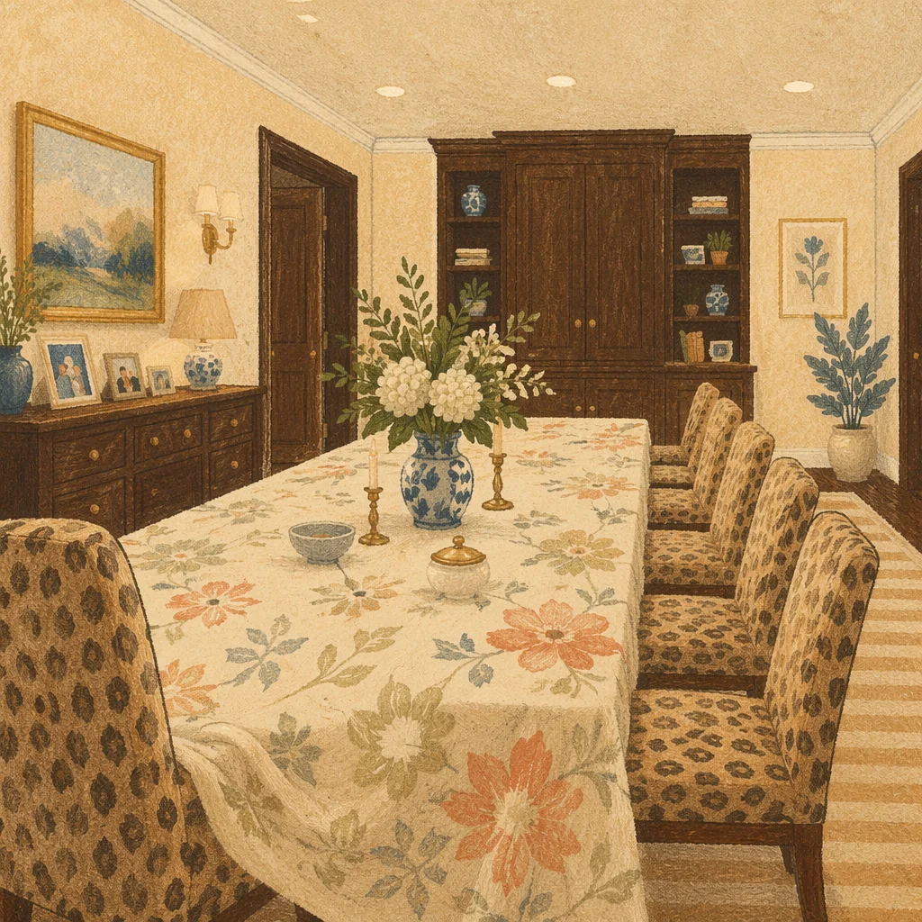 Elegant Fellowship Dining Room Table