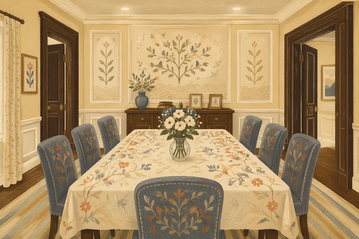 Elegant Formal Dining Room for Fellowship