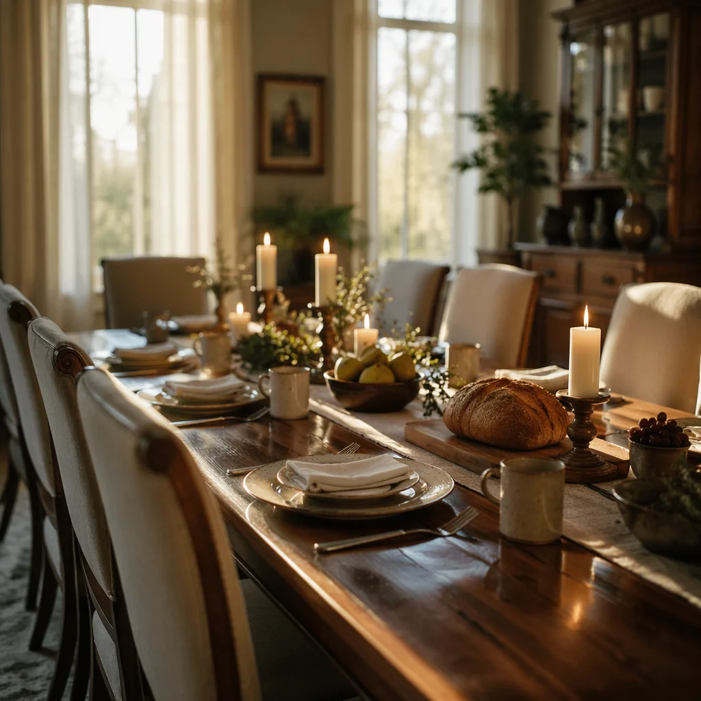 Elegant Christian Fellowship Dining Room
