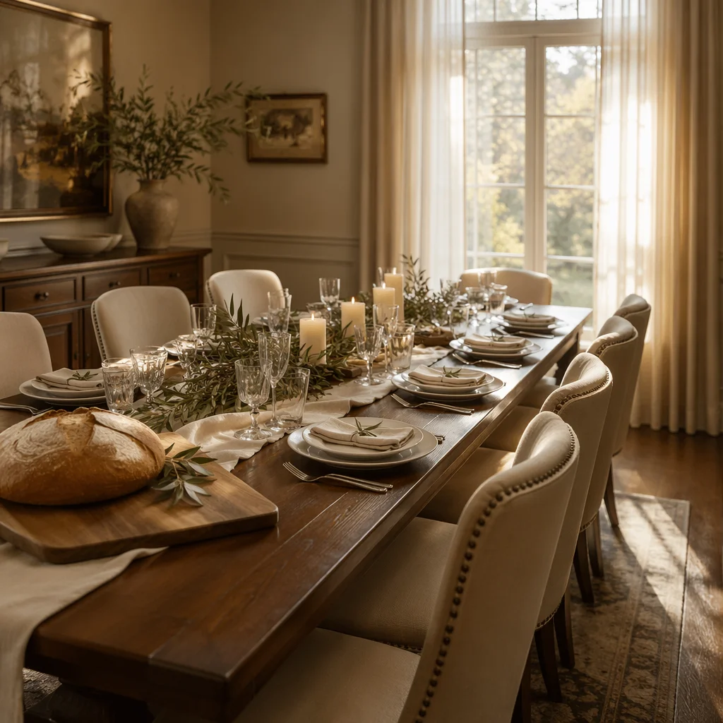 Elegant Christian Hospitality Dining Room