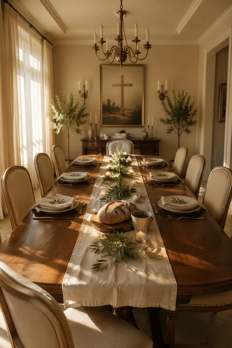 Elegant Dining Room for Christian Fellowship