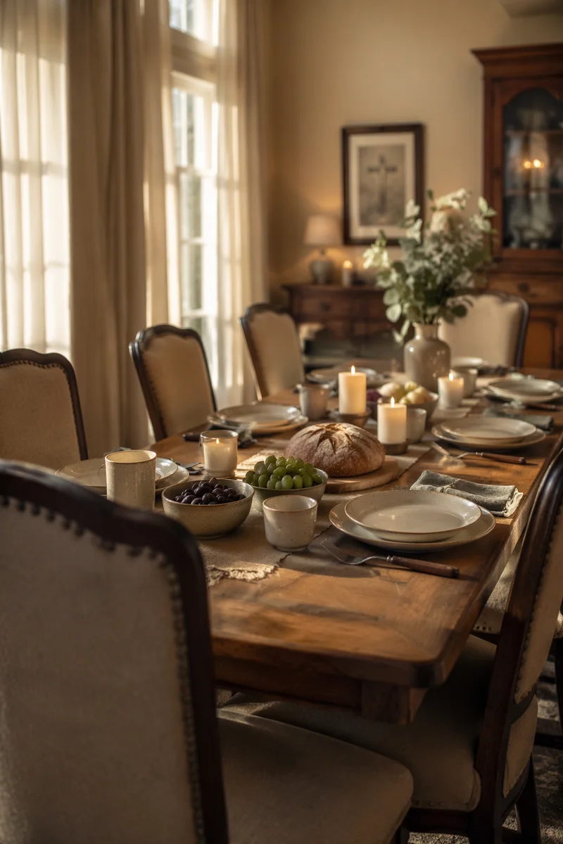Elegant Christian Fellowship Dining Room