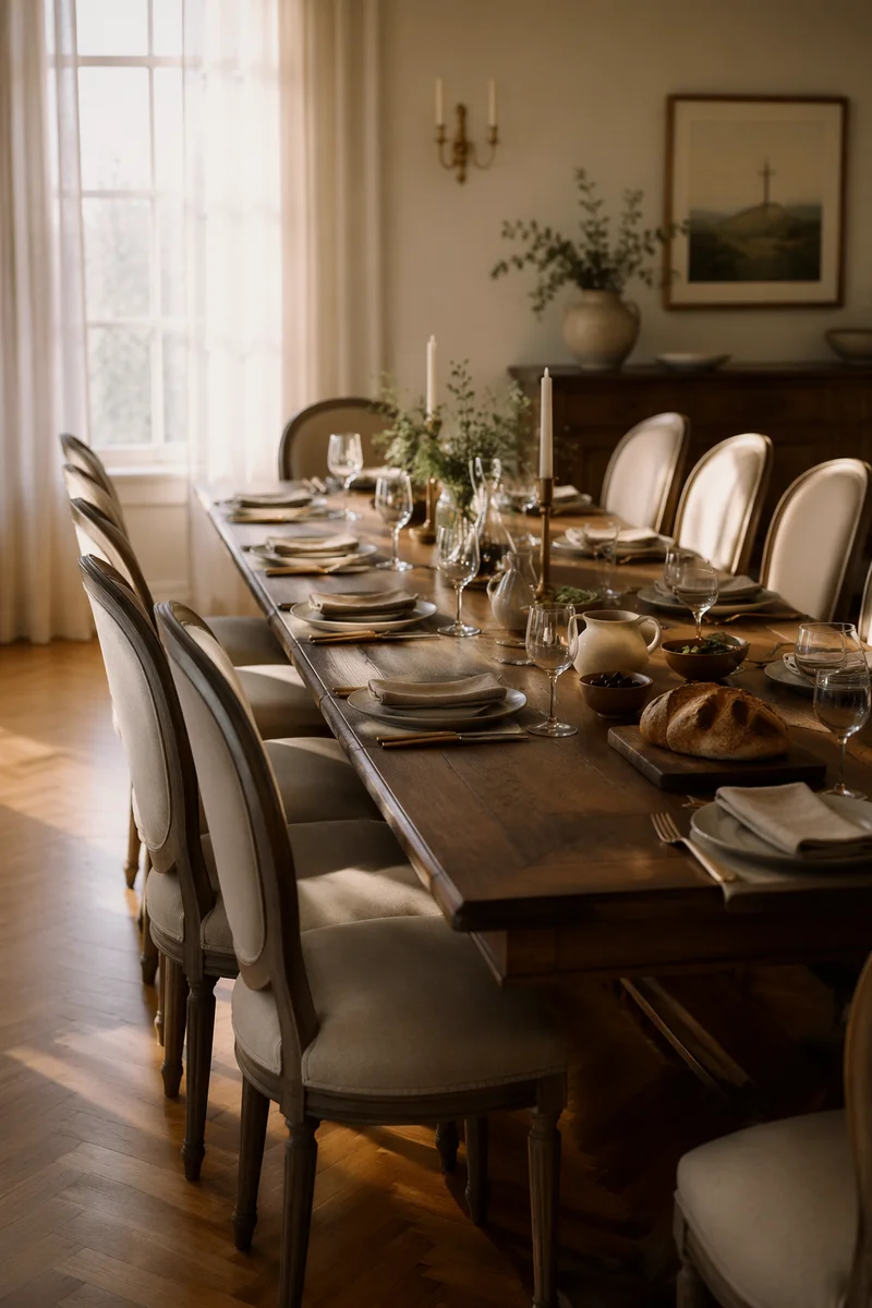 Elegant Dining Room for Christian Fellowship