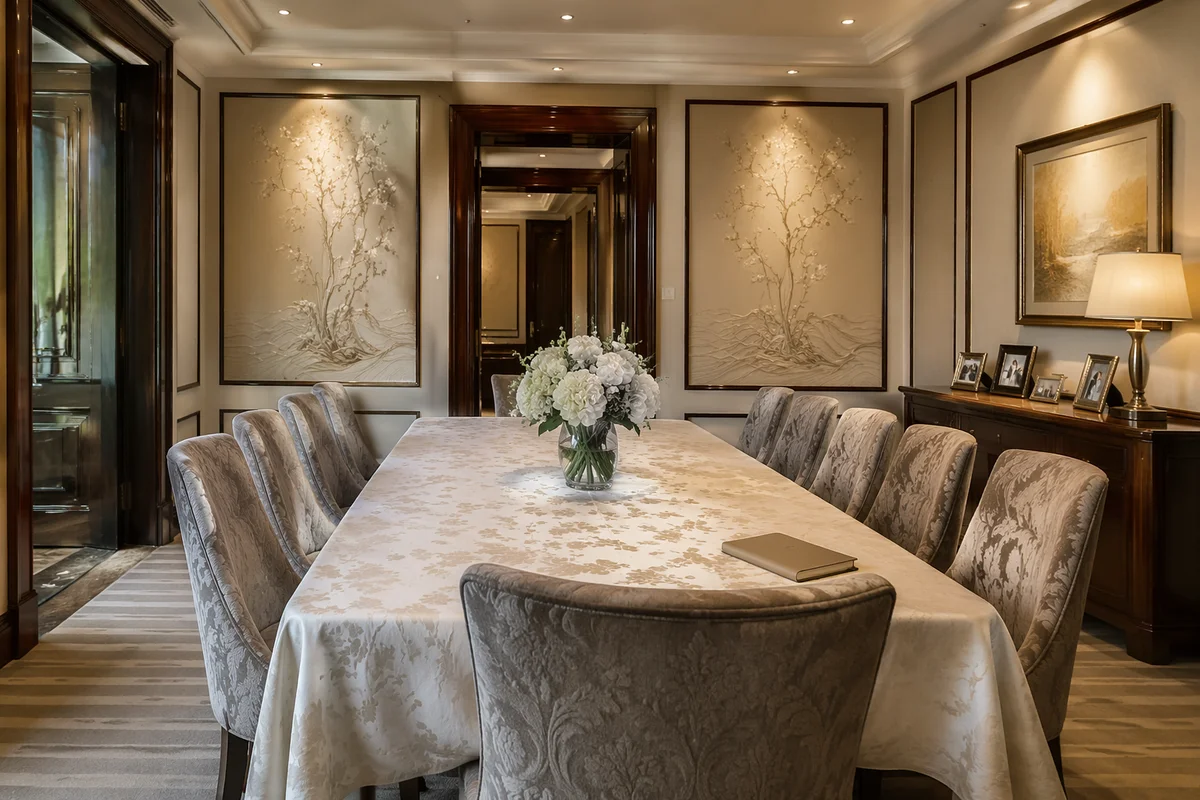 Elegant Formal Dining Room for Fellowship