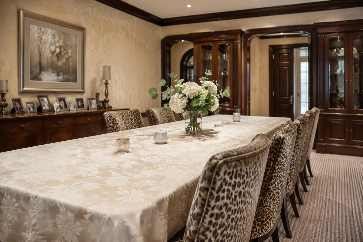 Elegant Dining Room for Quiet Fellowship