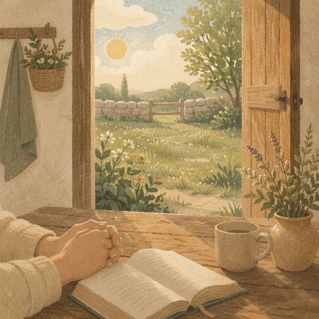 Morning Prayer by Open Garden Doors