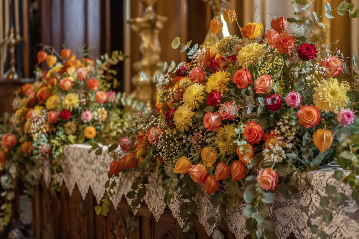 Korean Church Anniversary Altar Flowers