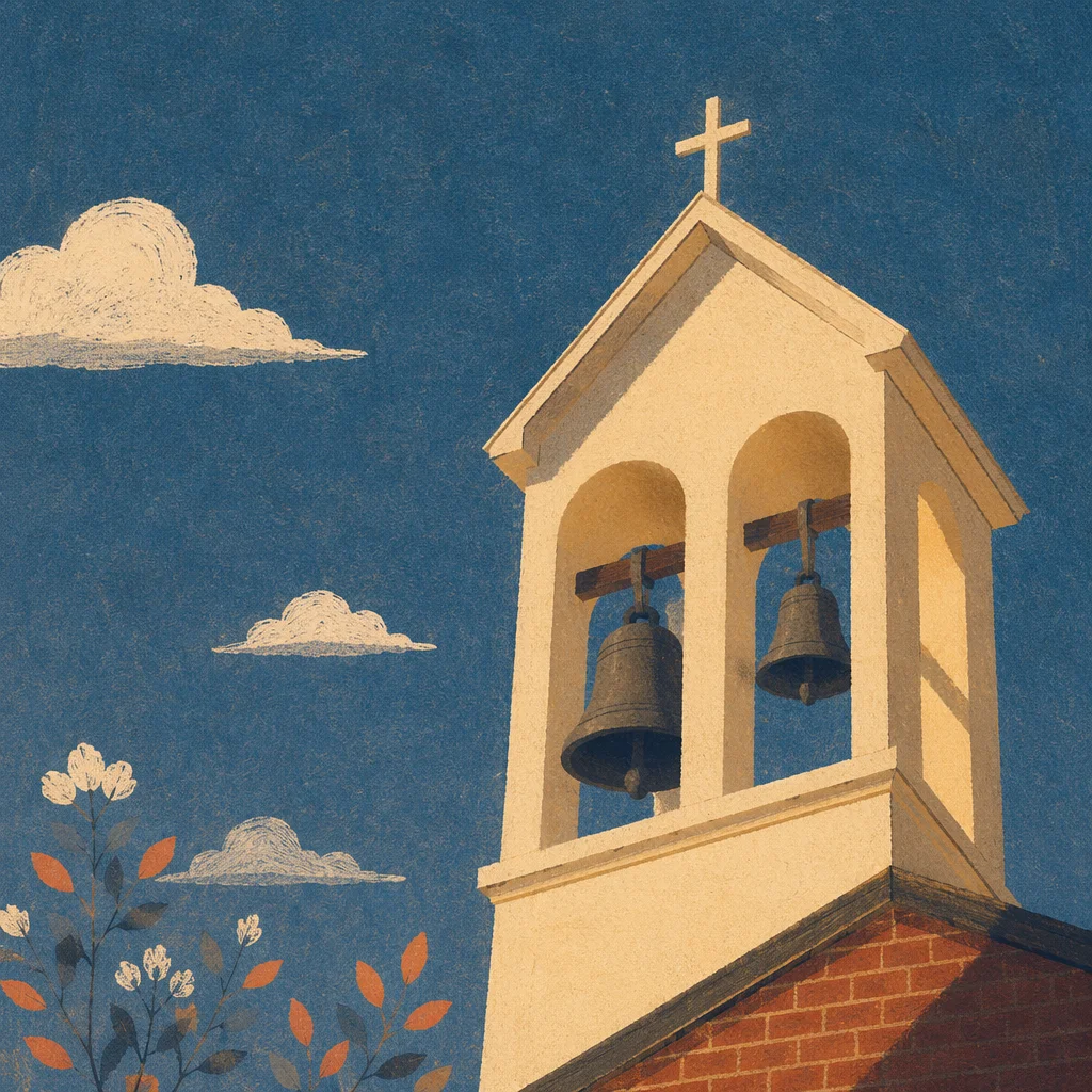 Morning Church Bell Tower Call