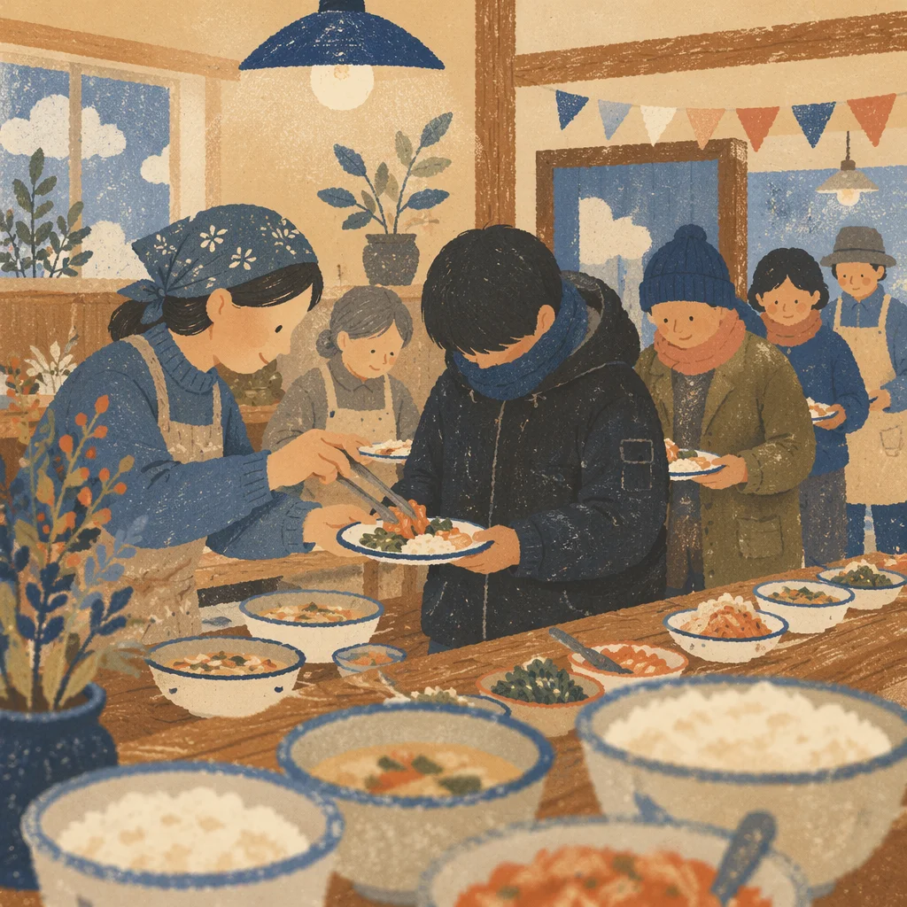 Korean Church Fellowship Kitchen Meal Service