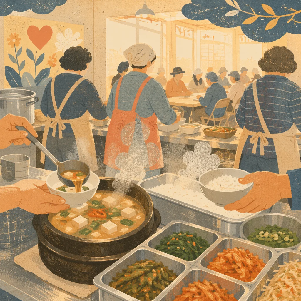Korean Church Fellowship Kitchen Meal Service