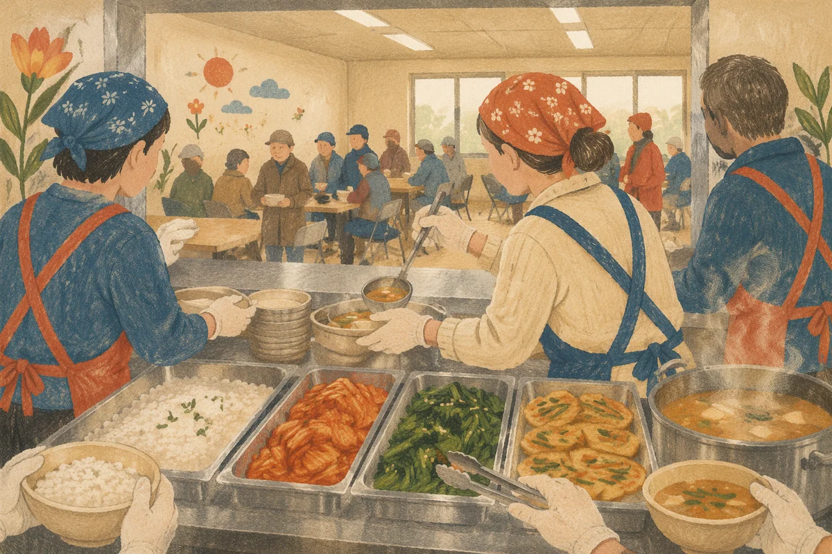 Korean Church Fellowship Kitchen Meal Service