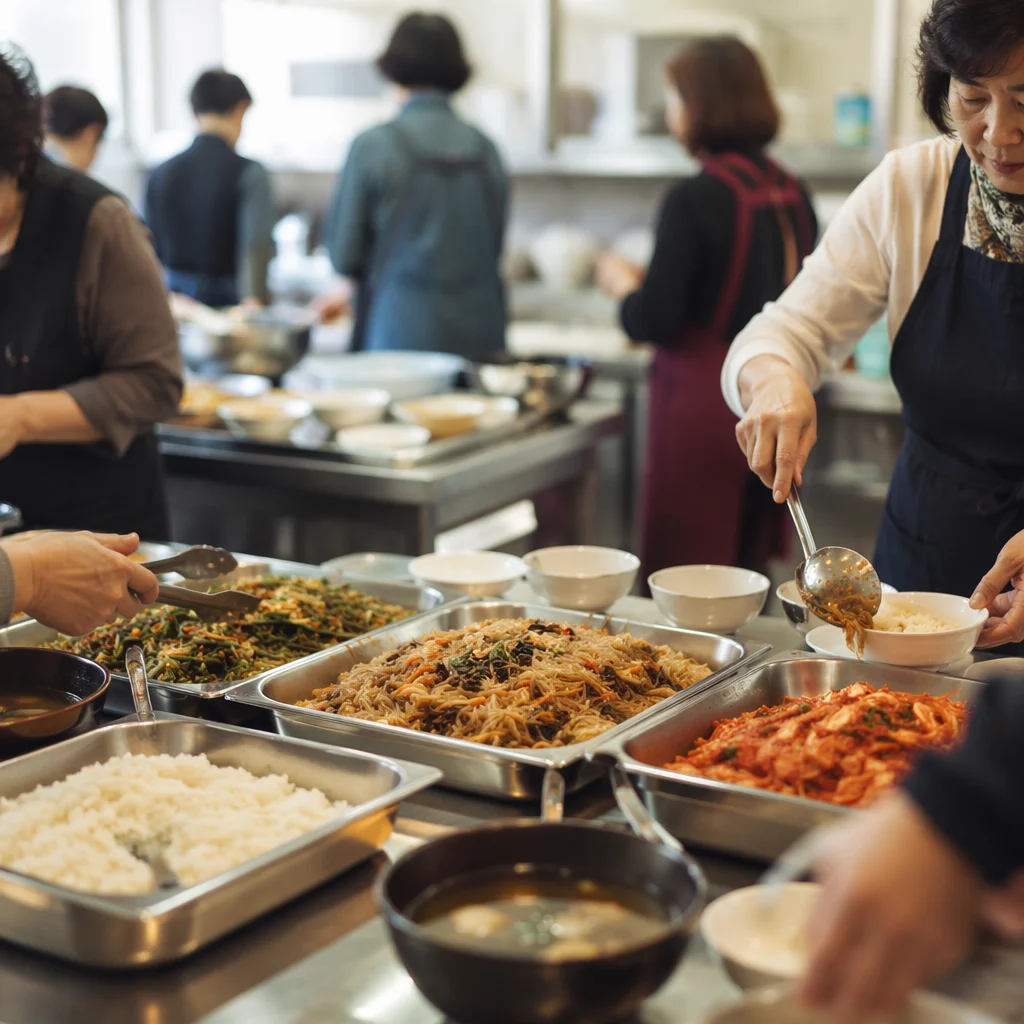 Korean Church Fellowship Kitchen Meal Service