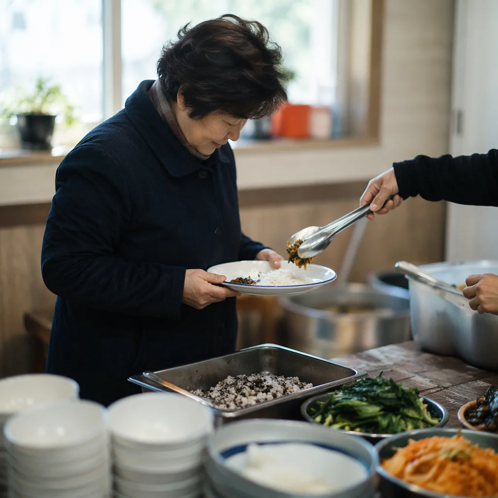 Korean Church Kitchen Fellowship Meal Service